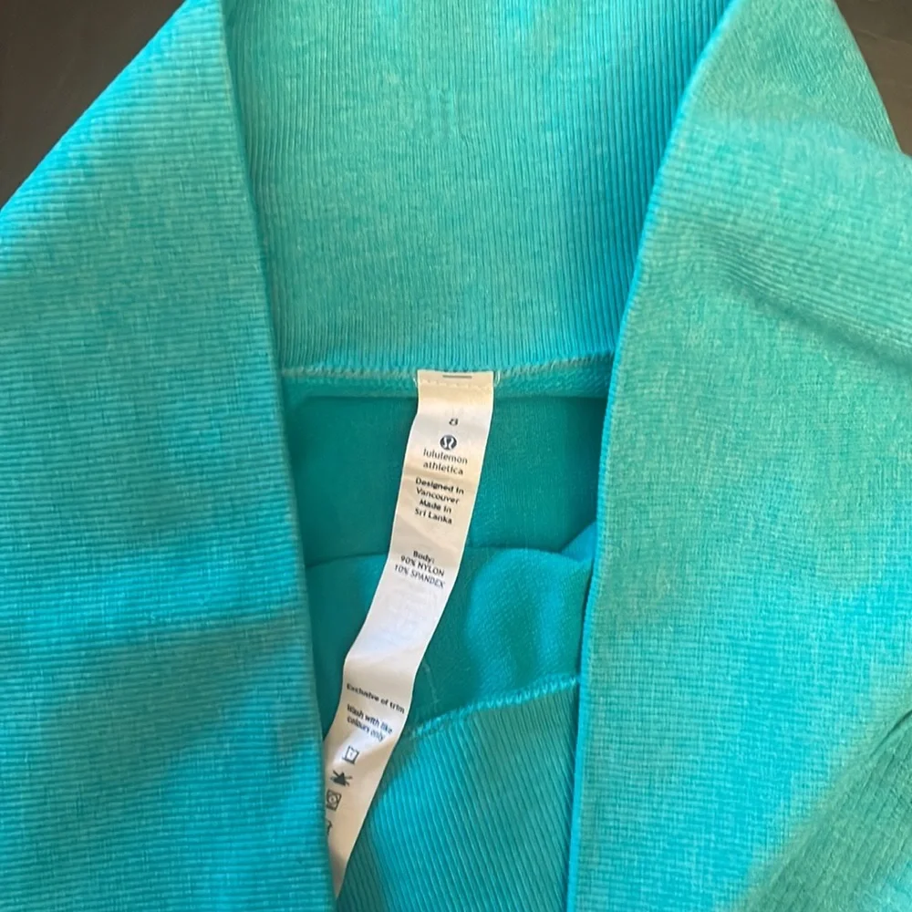Lululemon In the Flow II ruched crop legging (sz 8)